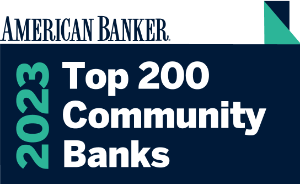 American Banker Logo 2022 Top 200 Community Banks
